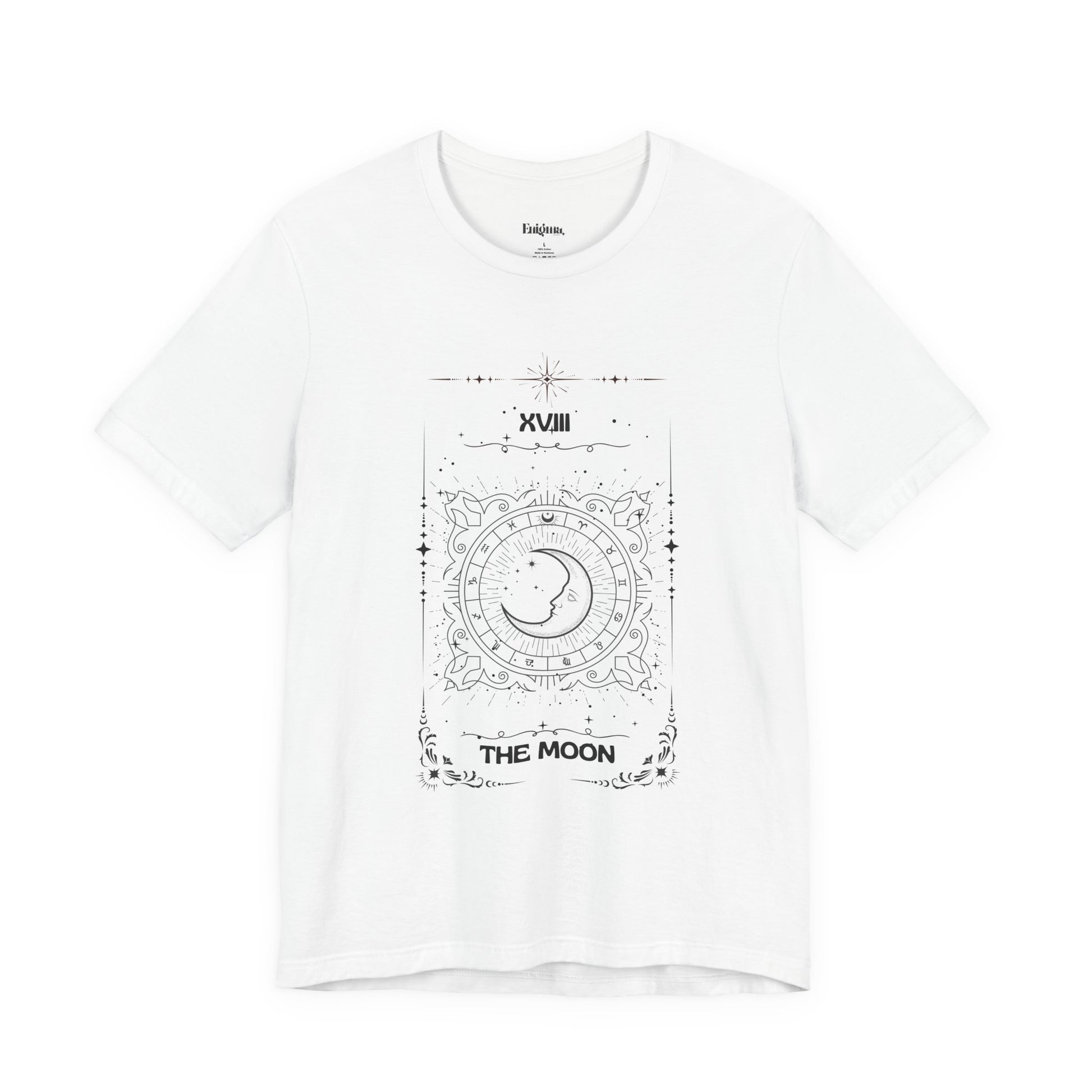 The Moon - XVII | Tarot T-shirt - Enigma Secret