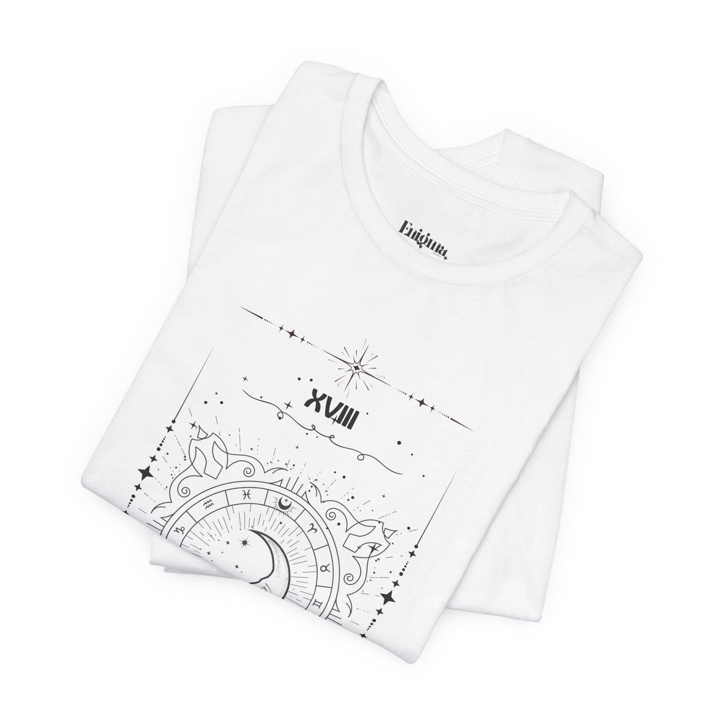 The Moon - XVII | Tarot T-shirt - Enigma Secret