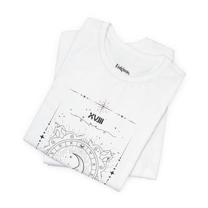 The Moon - XVII | Tarot T-shirt - Enigma Secret