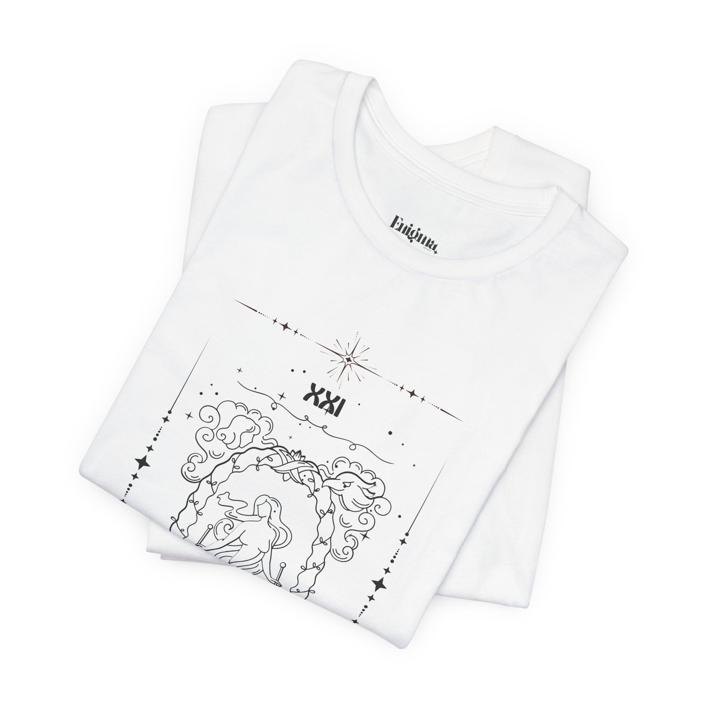 The World XXI | Tarot T-shirt - Enigma Secret