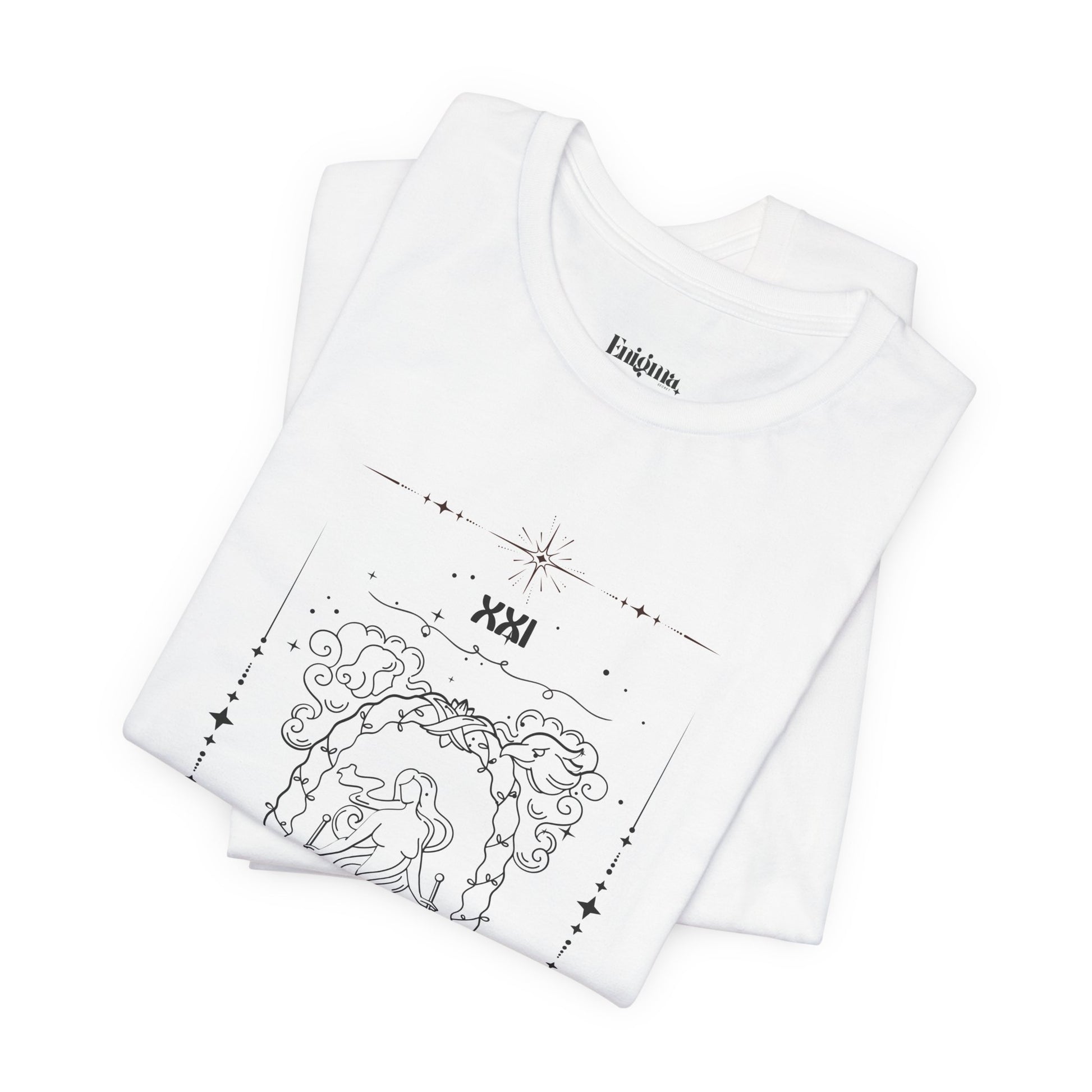 The World XXI | Tarot T-shirt - Enigma Secret