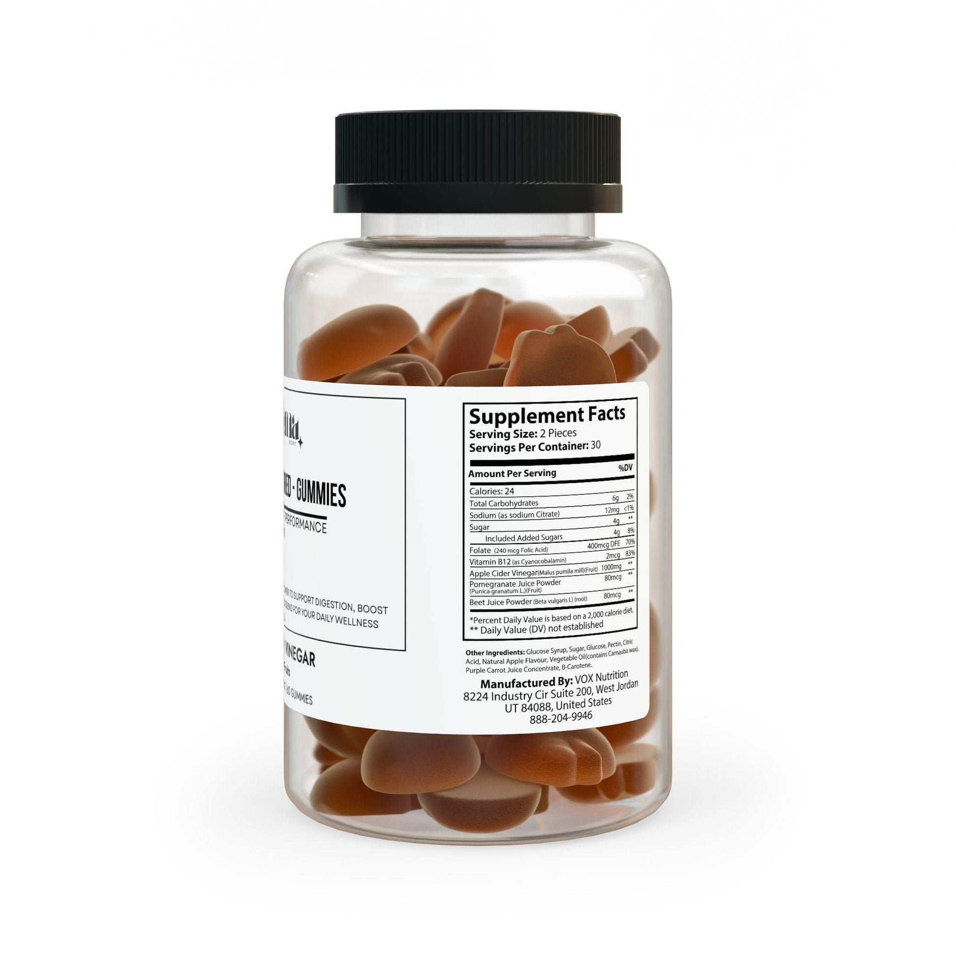 Apple Cider Vinegar Gummies (60 U) - Enigma Secret