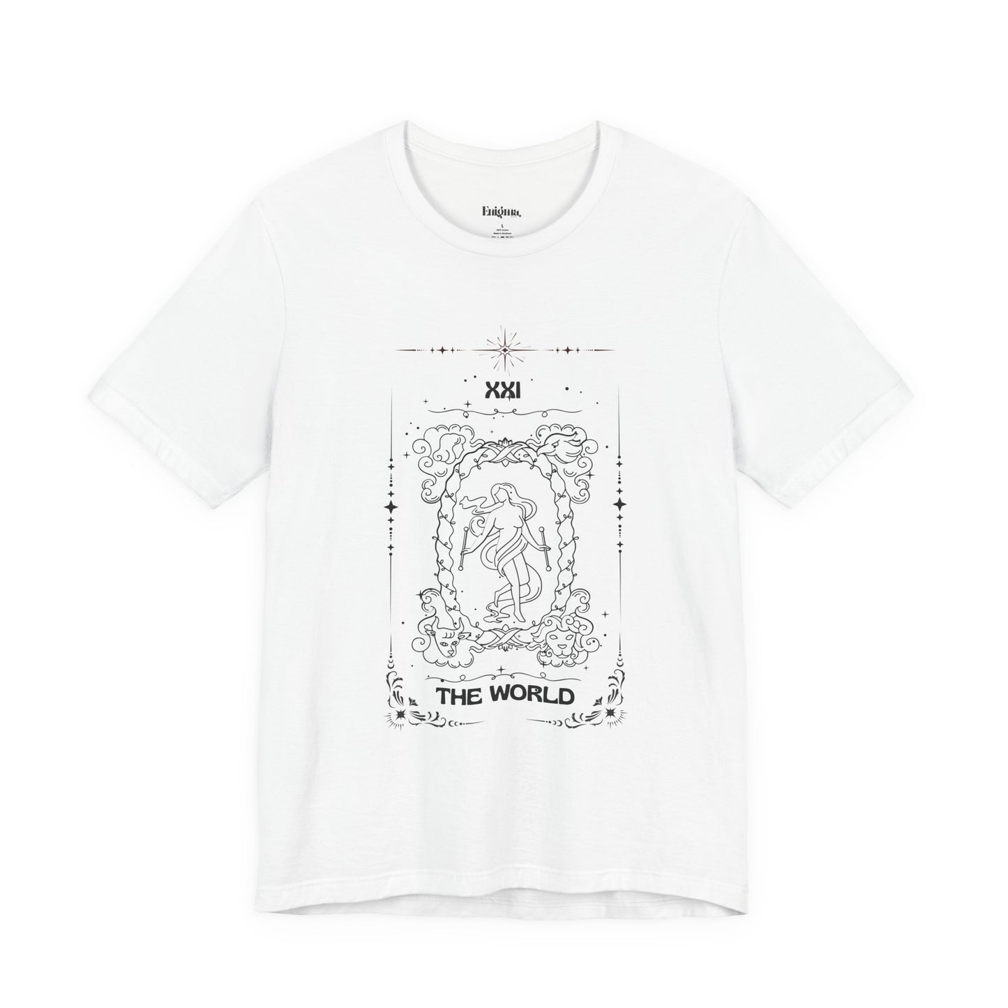 The World XXI | Tarot T-shirt - Enigma Secret