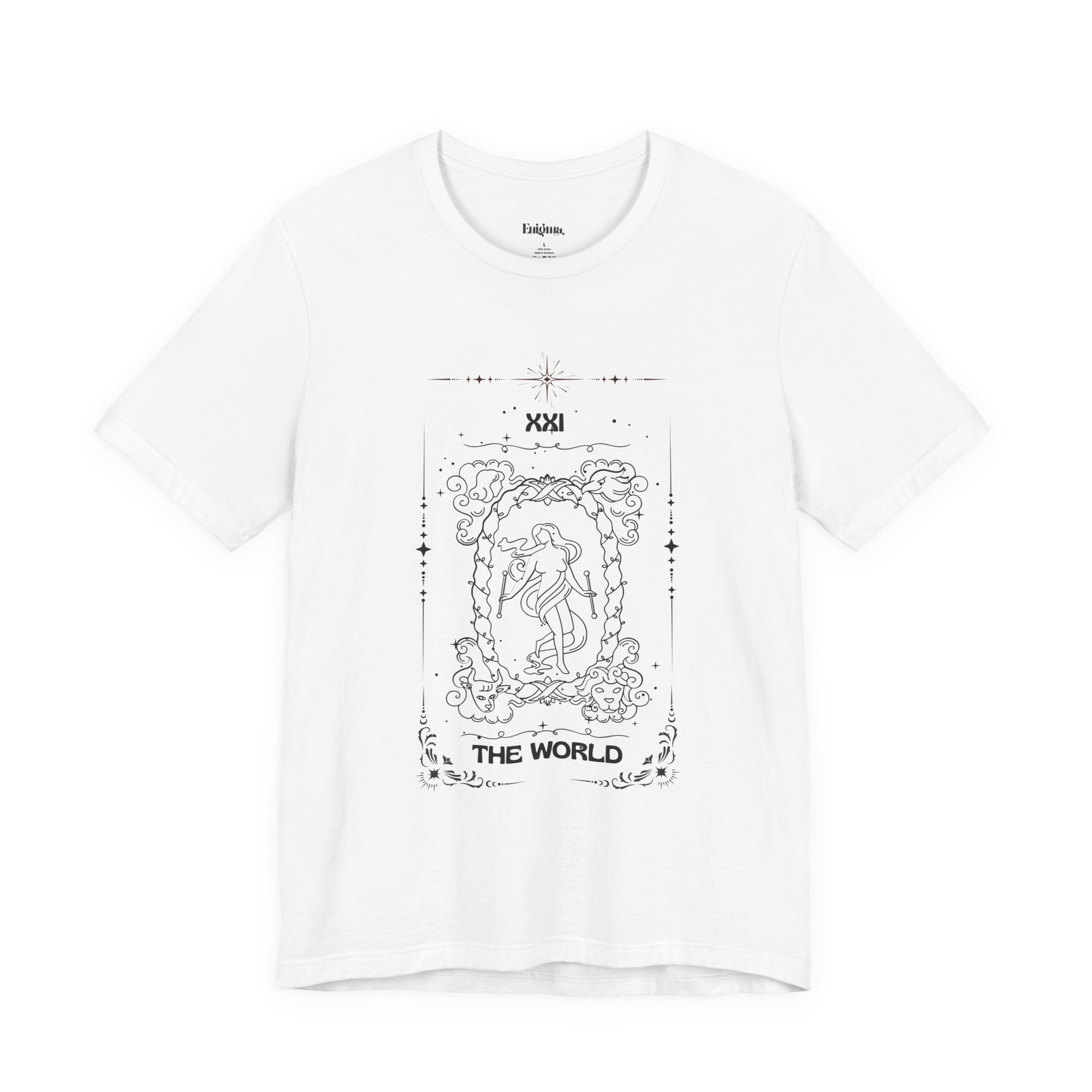 The World XXI | Tarot T-shirt - Enigma Secret