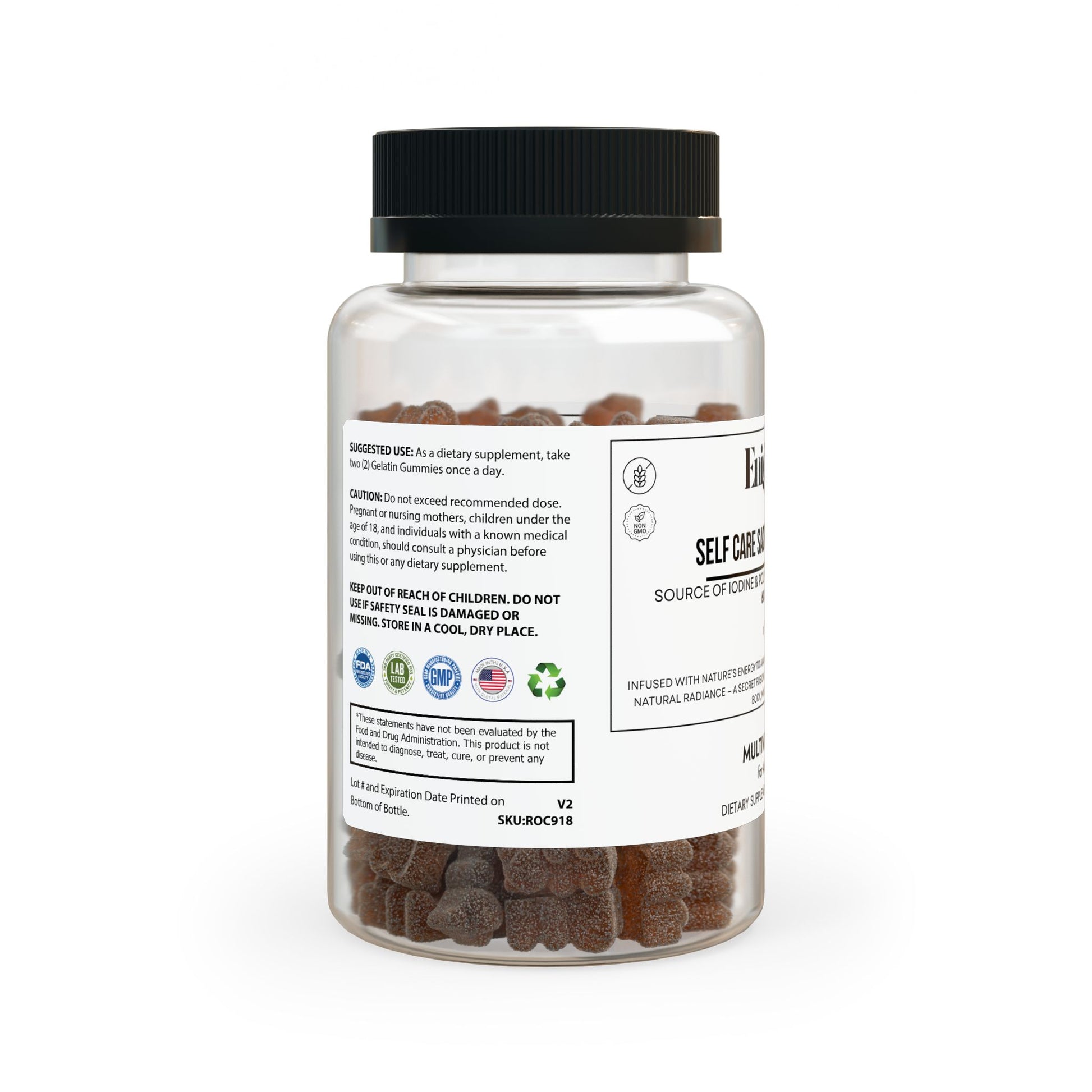 Self Care Sacred Gummies -Adults (60 U) - Enigma Secret