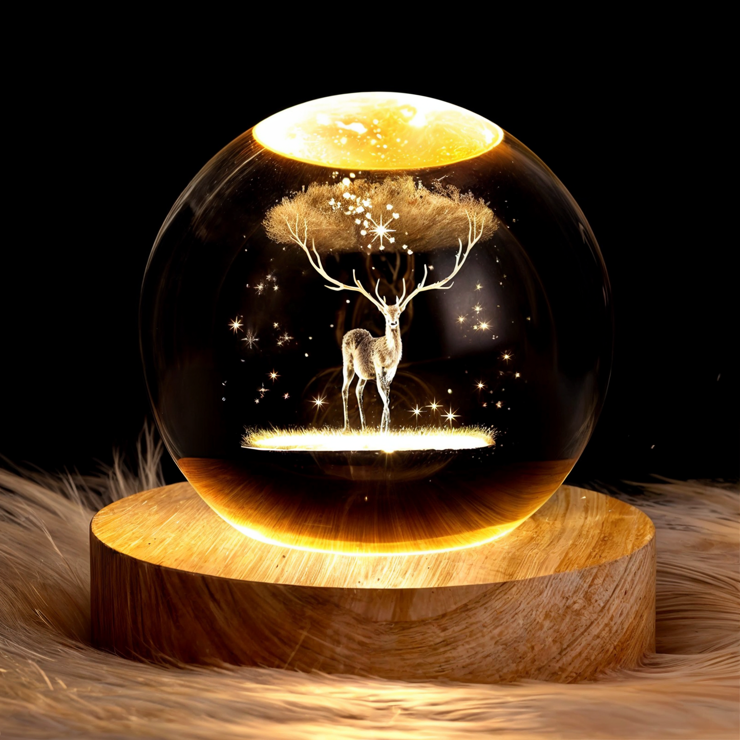 Mystic Led Crystal Ball